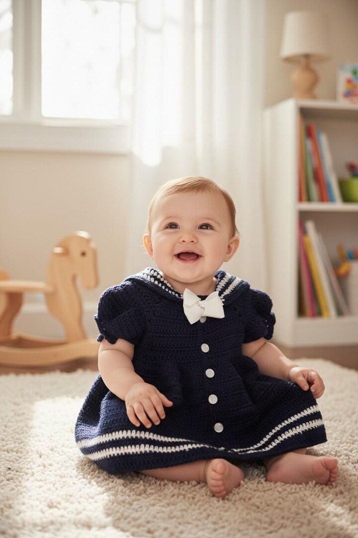 navy blue 2t dress Littlespring Toddler Girls Sleeveless Dress School Uniform Jumper Dress Navy Blue 2T Pleated Hem Back Zipper Cotton Round Bows Fashion, Toddler Girl's